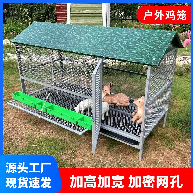 鸡笼家用室外防黄鼠狼饲养笼铁丝网鸽子鸭兔不锈钢芦丁鸡密养殖笼
