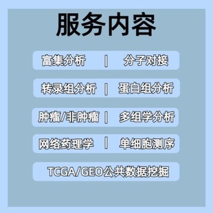 细胞实验外包 孟德尔 生信分析 单细胞 分子对接 测序分析 国自然