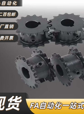 双排链轮 系列链轮订做齿轮链条VLR01-12齿-VLR01-21齿 SP40SD 40