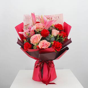 彷真花束成品大束手捧花永生颁奖舞台献花交车假花拍照教师节绢花