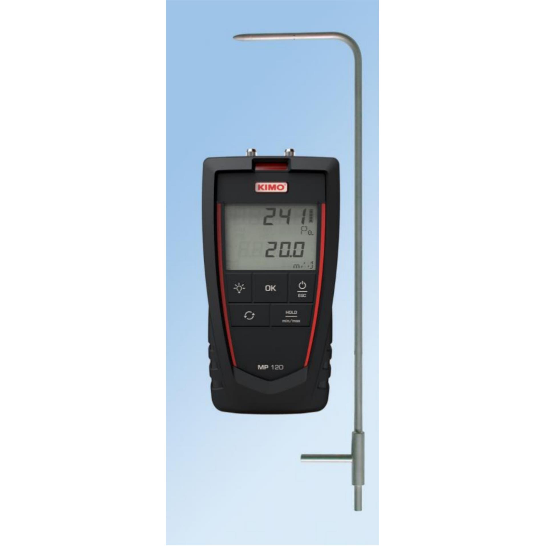 便携式差压风速仪 MP 120 环境风速测试 风量计算