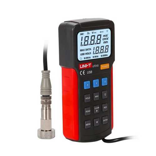优利德UT315A型手持式测振仪，便携式工业振动测量仪