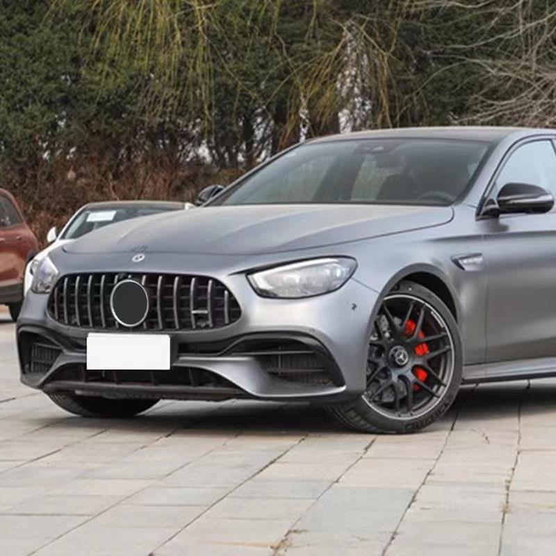 适用于奔驰E COUPE前唇C238改装升级E63 AMG款前唇前铲包围