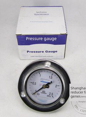 Y60Zt Y60Zt氧乙炔轴向边缘气体压力表上海减压器厂生产