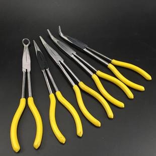 O型弯咀钳子 11寸加长柄尖嘴钳 长嘴钳 275mm尖咀钳 举报 弯嘴钳