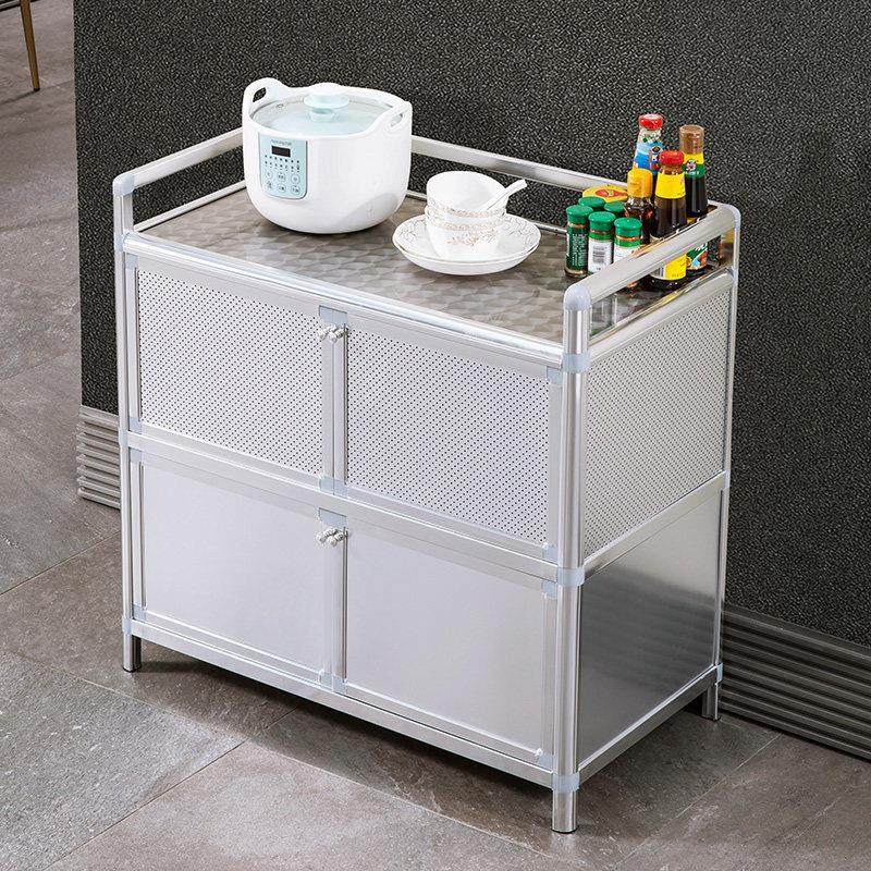 整体橱柜不锈钢碗盘柜家用厨房置物柜子收纳柜铝合金多功能餐柜收,厨房/烹饪用具,厨房置物架/置物柜/角架,淘宝优惠券,粉丝福利购,淘宝优惠卷