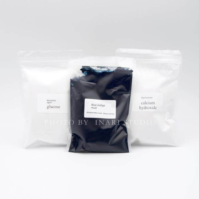 稻荷Inari 马蓝靛泥DIY套装 蓝染材料包 贵州天然植物草木染材