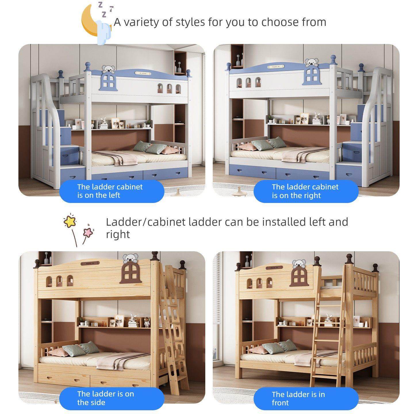 上下床双层床多功能全实木儿童床高低床上下铺子母床大人两层木床,住宅家具,高低/子母床,淘宝优惠券,粉丝福利购,淘宝优惠卷