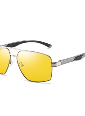 墨镜男潮流新款男士开车夜视偏光镜感光变色日夜两用防强光太阳镜