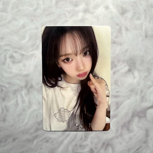 新品首发2025柳智敏生日卡karina小卡正版官方真卡 小拇指柚 柳姐