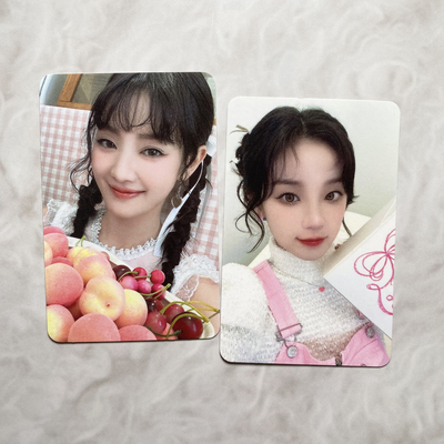 包邮gidle女娃2025年台历官方宋雨琦小卡正版金米妮可爱女团卡片