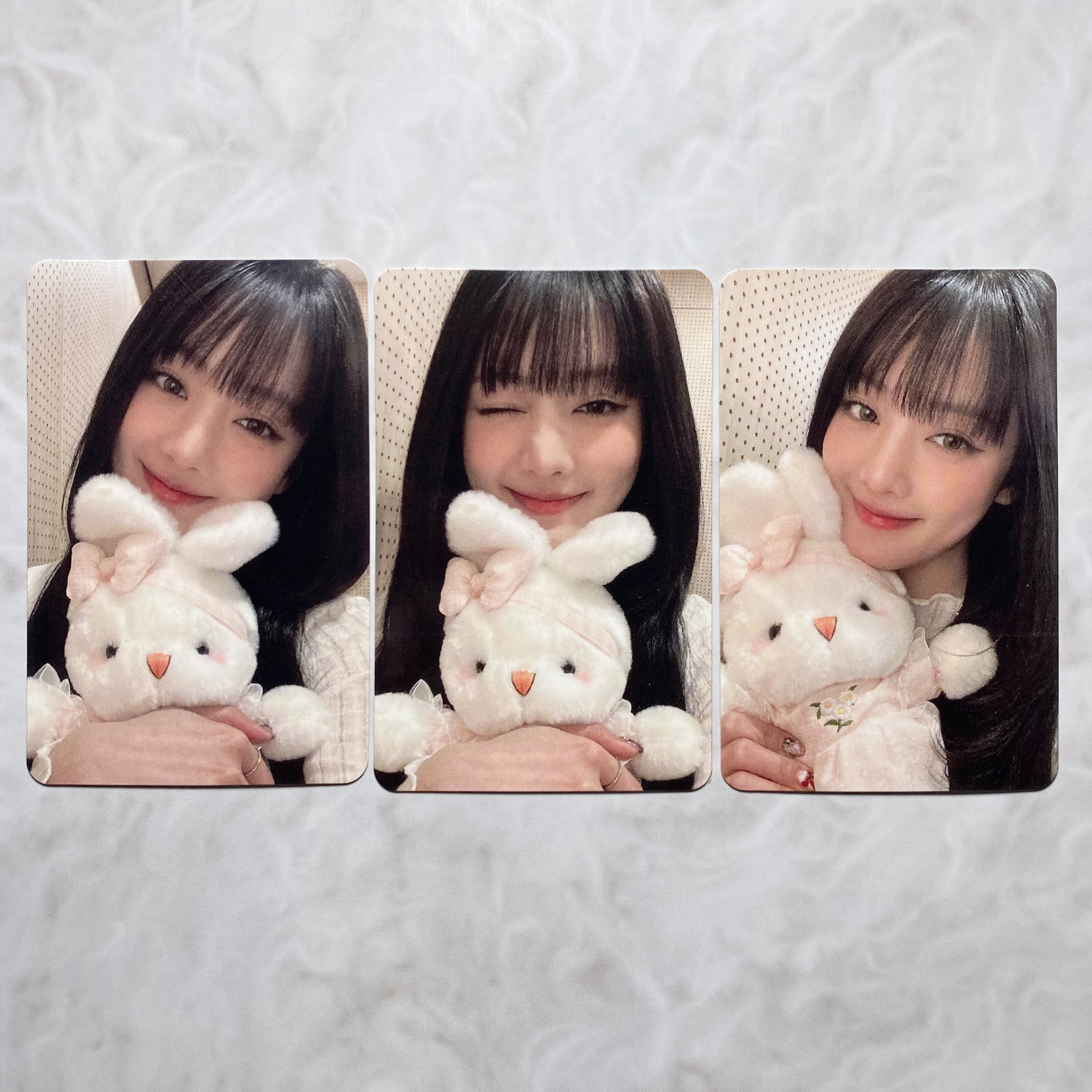 gidle女娃金米妮小卡正品solo专辑 sr兔子星河集美签售特典minnie