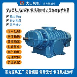 50罗茨风机污水处理曝气气力输送旋转供料器锁风泵罗茨真空泵配件