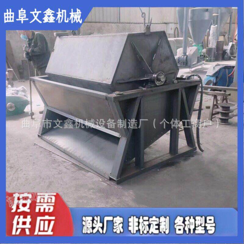 1000升小型滚筒抛光机去毛刺内衬PU胶滚桶研磨抛光机六角滚筒光饰