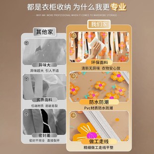 收纳衣罩家用大衣透明挂衣罩子挂衣袋衣物防尘袋子 衣服防尘罩挂式