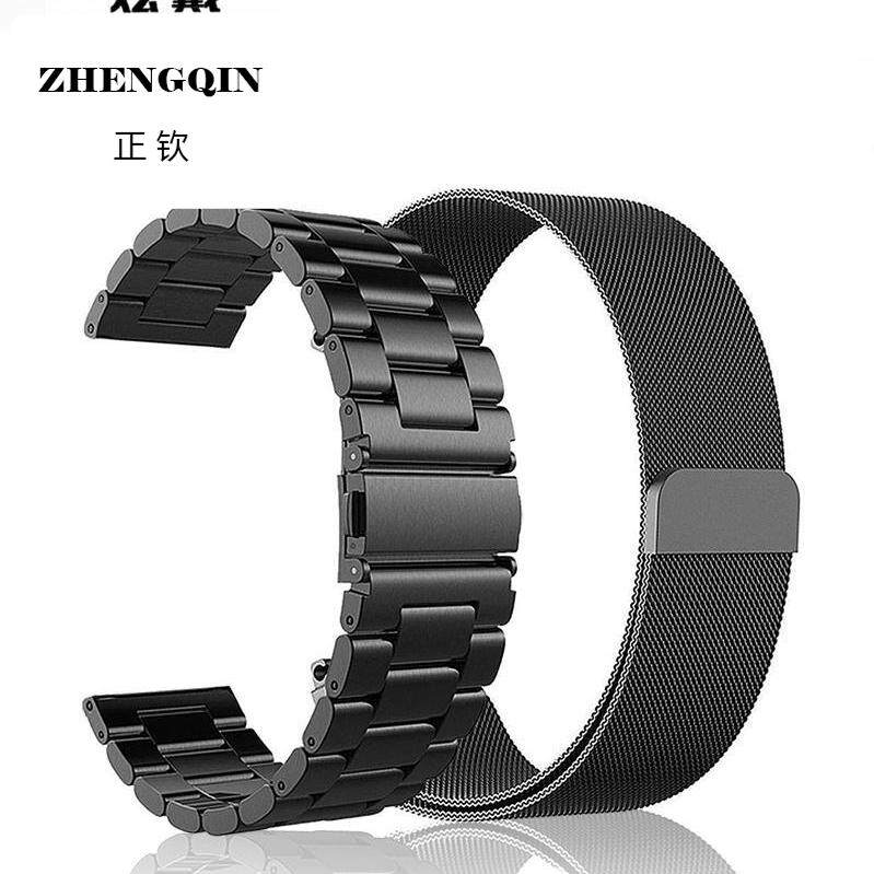 适用小米手表表带watchS3金属s4磁吸s1pro不锈钢color运动版S2尼