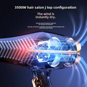 德国吹风机家用大功率发廊专用理发店3800W负离子护发快干吹风机