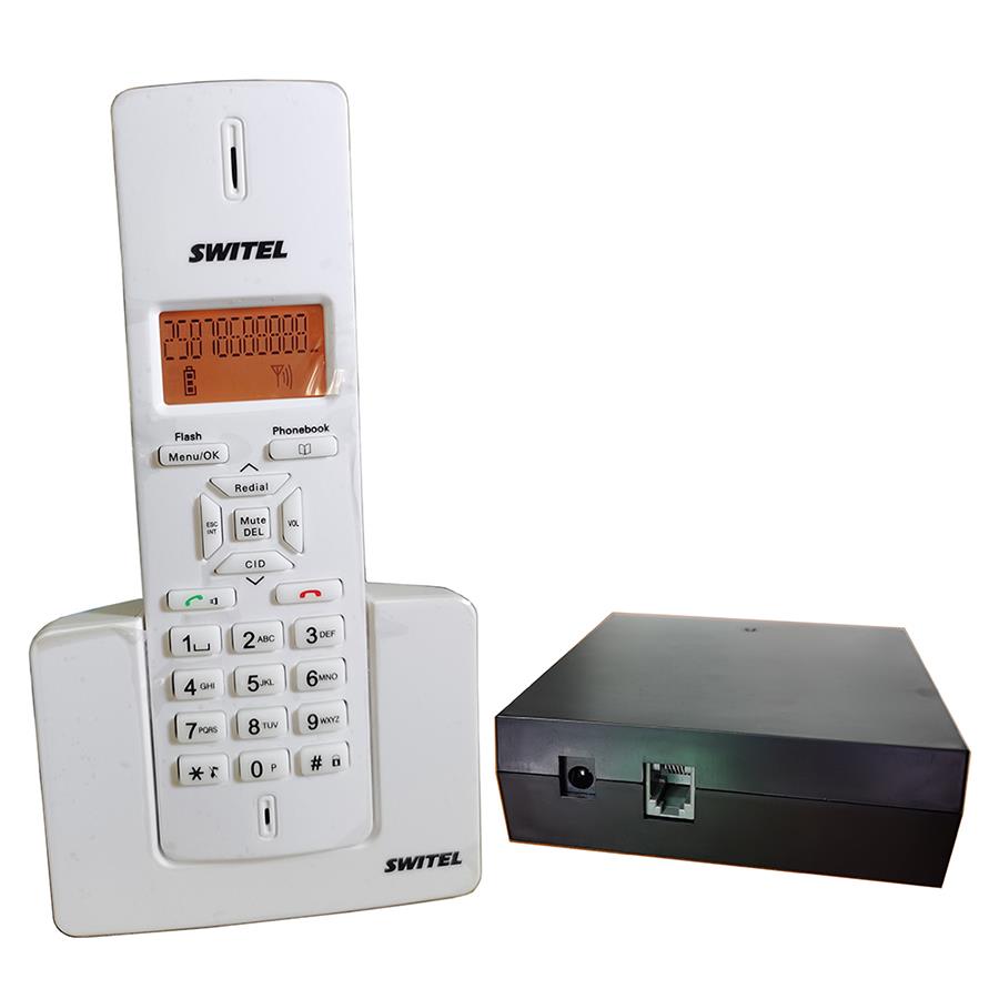 AEG数位无绳子母电话 分体独立主机来电显示座式电话机 5100型号