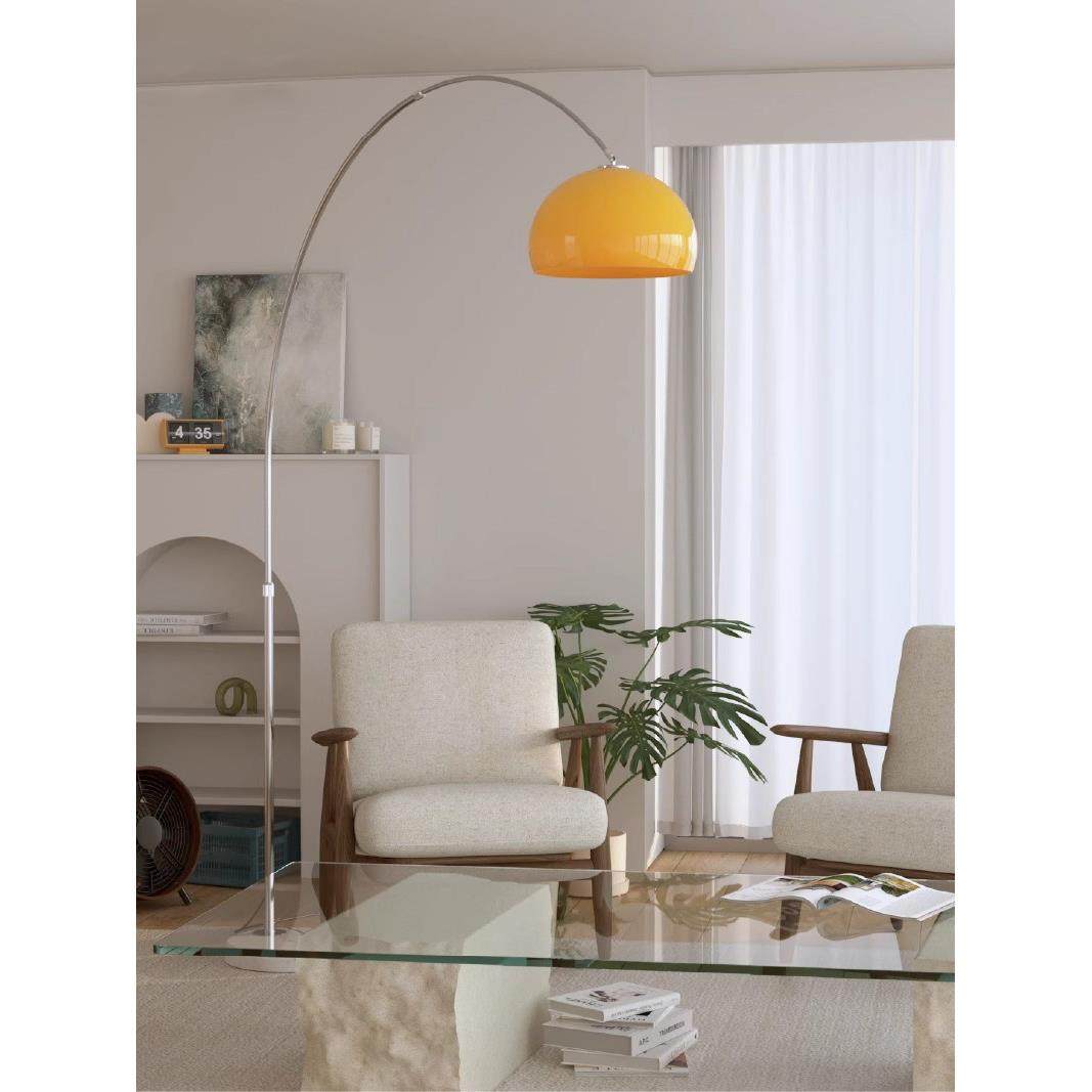 法式中古包豪斯落地灯设计师复古书房卧室装饰氛围灯具客厅钓鱼灯