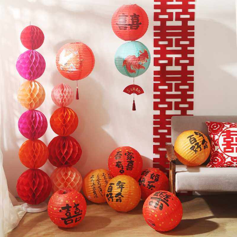 结婚布置喜庆红色灯笼新娘拍照道具婚房装扮用品双面喜庆创意出片,节庆用品/礼品,婚房装扮用品,淘宝优惠券,粉丝福利购,淘宝优惠卷