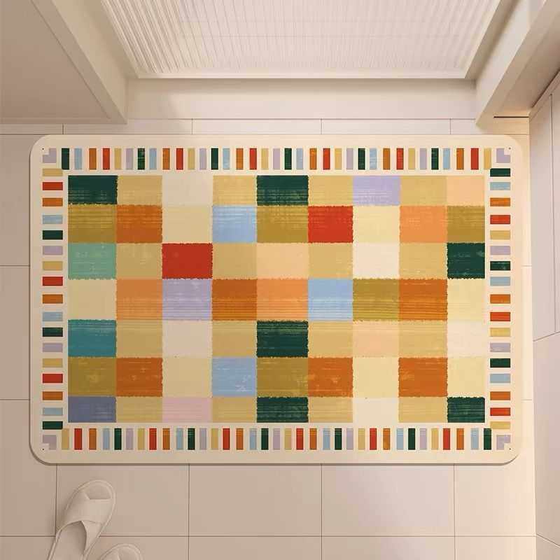 硅藻泥吸水地垫浴室脚垫防滑速干垫耐脏卫生间门口垫厕所家用地毯,家庭/个人清洁工具,地垫,淘宝优惠券,粉丝福利购,淘宝优惠卷
