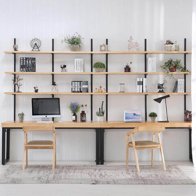 简约实木书桌架组合创意办公桌配套置物架家用书房铁艺书桌书柜,鲜花速递/花卉仿真/绿植园艺,其它园艺用品,淘宝优惠券,粉丝福利购,淘宝优惠卷
