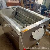 不锈钢毛滚切菜机 商用大洗菜机 厂家蔬果清洗机 小型洗菜机
