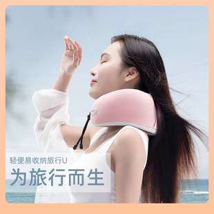 u型枕护颈记忆棉脖子靠枕头飞机汽车长途旅游旅行便携午睡觉u形枕