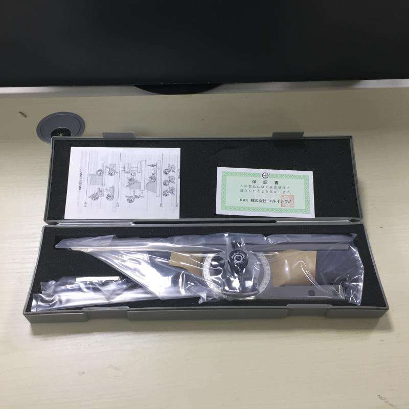 日本MARUI丸井BP-301斜角量角器多功能角度尺测量工具游标卡尺