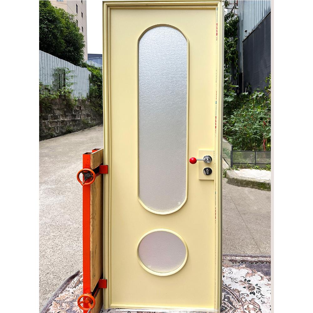 中古风彩色洞洞门法式覆古卫生间门厕所多巴胺折叠门厨房阳台开门