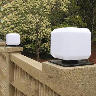 方形亚克力灯柱户外防水乡村大门别墅庭院壁灯门柱灯路灯灯罩