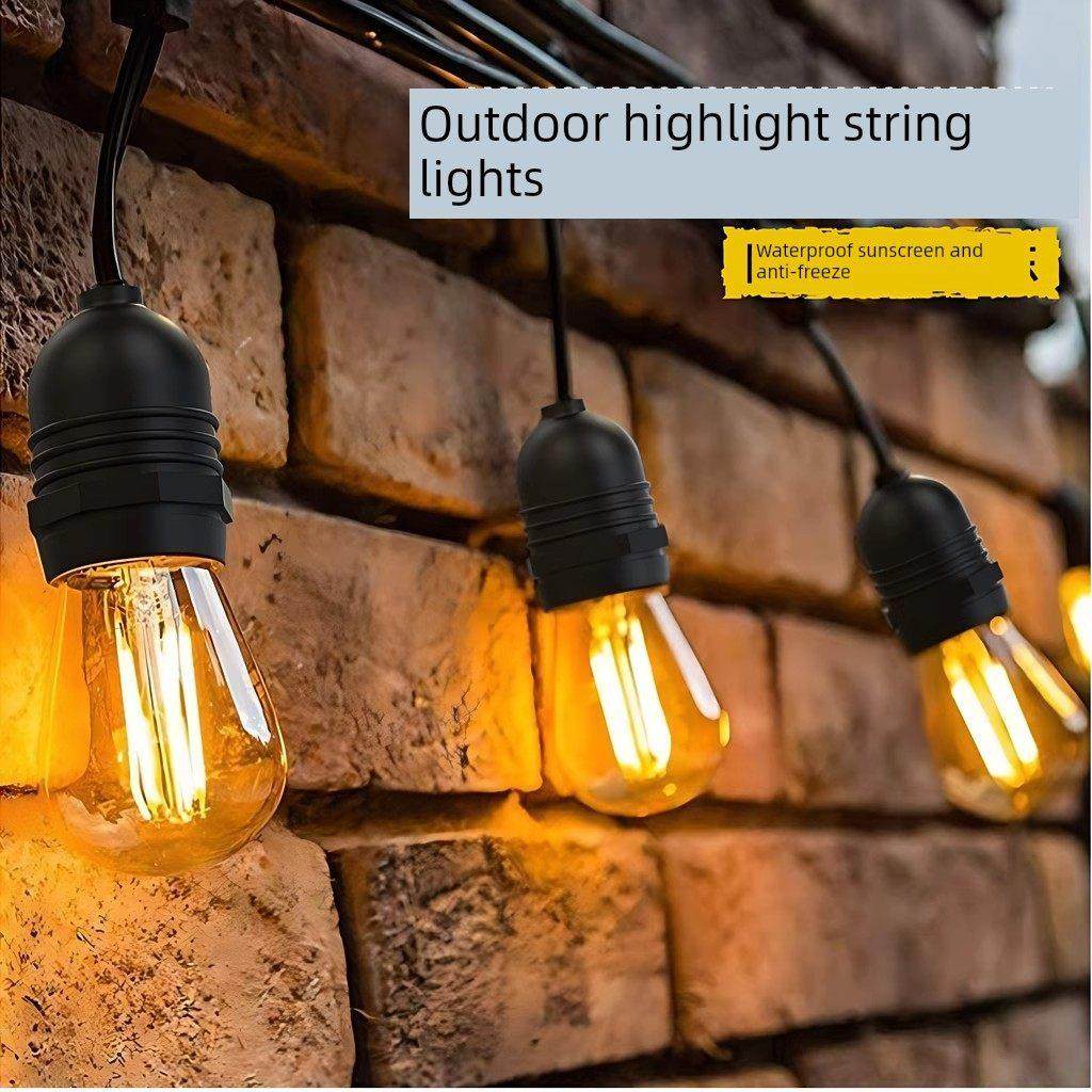 太阳能户外高亮度串灯防水球泡灯露营气氛灯节日串灯庭院装饰灯,家装灯饰光源,景观庭院灯饰,淘宝优惠券,粉丝福利购,淘宝优惠卷