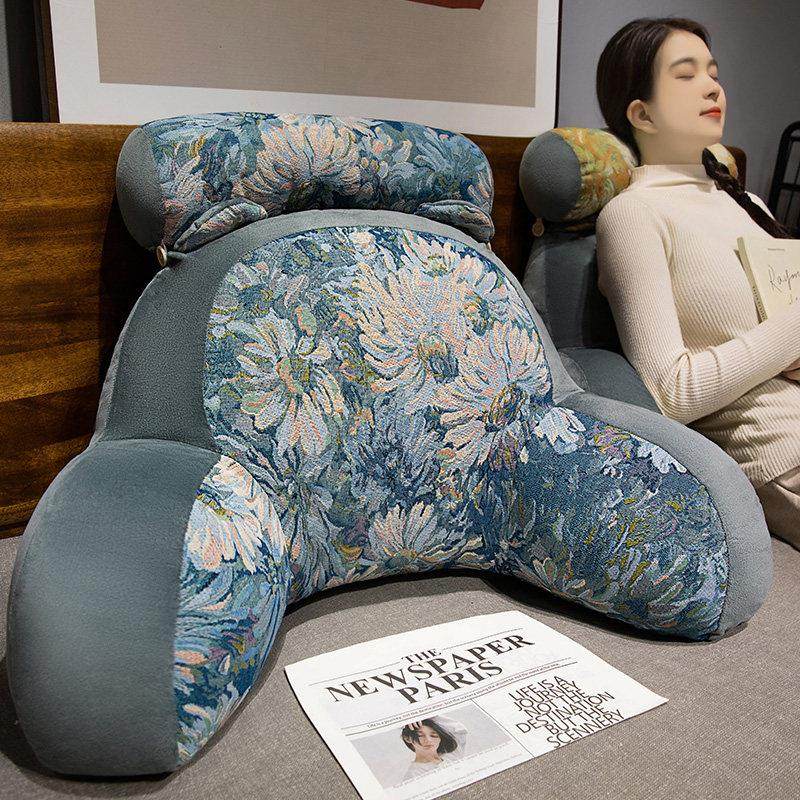 床头软包大靠背床上儿童床靠枕看书护腰靠垫沙发抱枕宿舍学生枕头,居家布艺,床头靠垫,淘宝优惠券,粉丝福利购,淘宝优惠卷