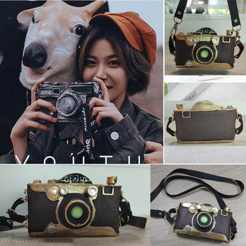 覆古拍照相机道具彷真单眼模型婚纱摄影儿童摄影写真老式拍摄摆件
