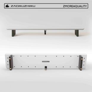 【造木】新款M11 白色模块化显示器增高架 桌面收纳架