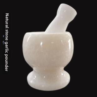 2025年蒜臼子石头蒜臼子家用捣蒜器砸蒜罐器蒜缸子磨泥器石臼姜