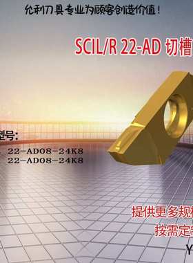 切槽刀片SCIL22-AD08-24K8 SCIR22-AD08-24K8 SCIL/R 22-AD