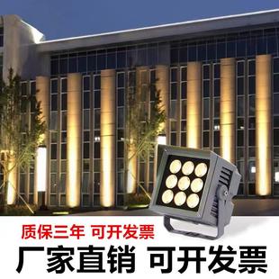 LED一束光聚光灯27W户外防水聚光投射灯27W方形罗马柱窄光柱灯48W