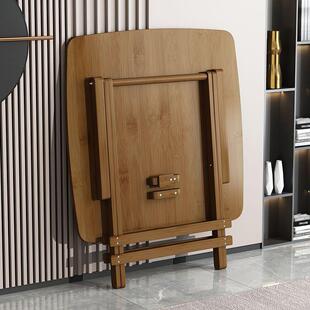 折叠桌餐桌家用简易吃饭桌户外便携摆摊折叠桌椅租房小户型方桌子