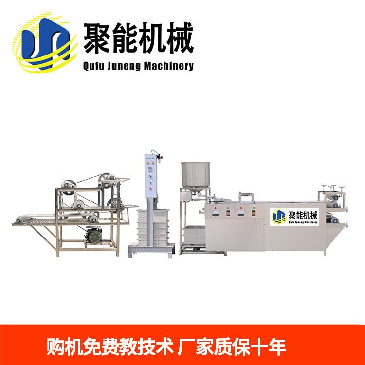 豆制作豆腐皮机不器 腐皮机全锈钢设备 能厂410聚家包教技术