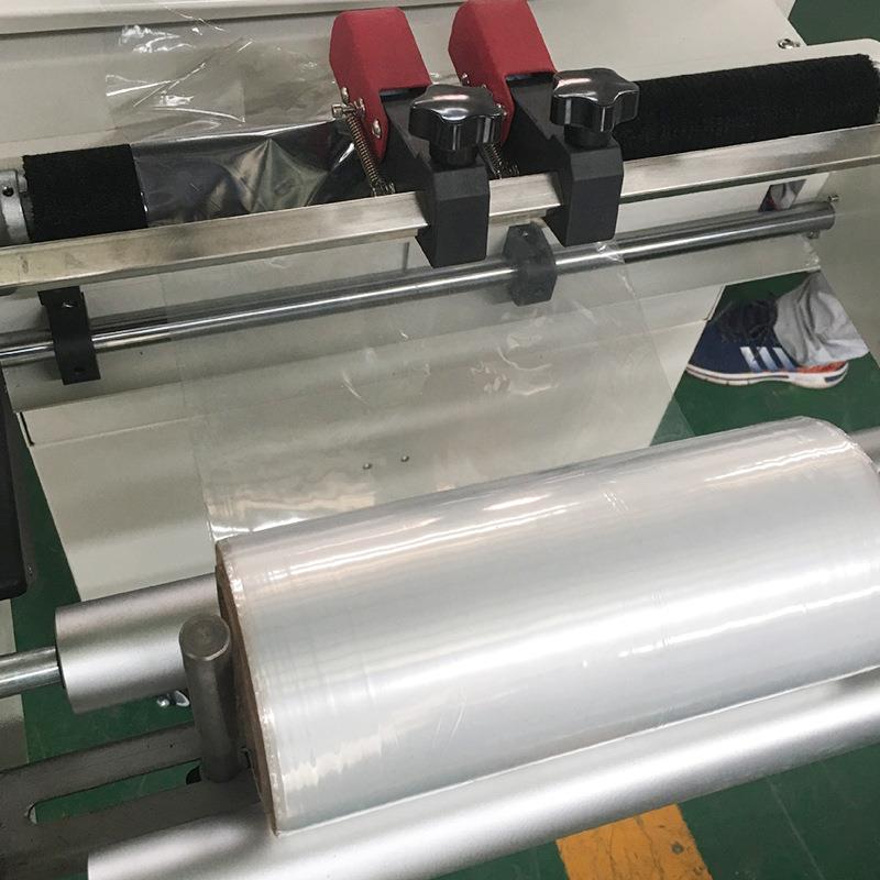 小0产品覆膜打包450型气动L型封机切HG-450机 45小型产量包热收缩