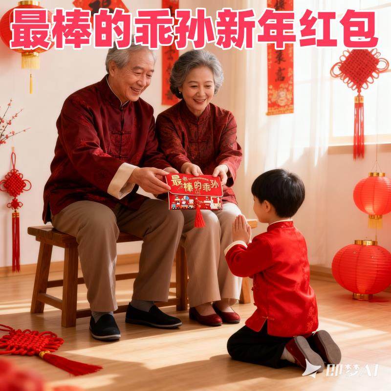 棒的乖孙子红包送给孙女外孙女2026横版新年红包压岁礼金个性创,节庆用品/礼品,红包/利是封,淘宝优惠券,粉丝福利购,淘宝优惠卷