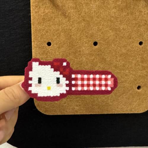 拼豆成品发夹Hellokitty送朋友送闺蜜礼物所见即所得