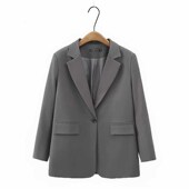 韩版 2025新品 休闲西服 外套宽松大码 上衣春秋季 春装 外穿孕妇西装