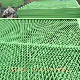 办公室吊顶菱形网格拉伸网铝单板大小孔天花铝网板外墙氟碳漆装饰