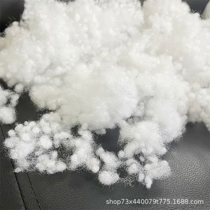 低运费曹县公仔棉棉颗粒棉珍珠棉填充物枕芯高弹填充棉