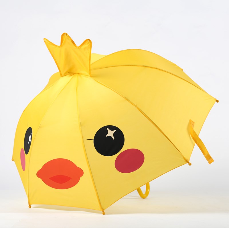 创意卡通儿童雨伞男女宝宝长柄伞幼儿园小学生晴雨两用广告伞定制