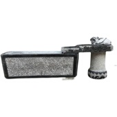 石雕流水摆件客厅玄关装 饰落地水景貔貅招财鱼缸石槽庭院鱼池造景