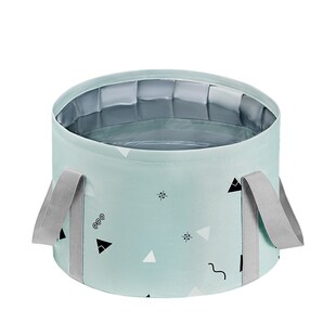 旅行折叠洗衣袋便携式 可折叠水盆洗脸盆洗脚水桶泡脚袋加厚泡脚桶