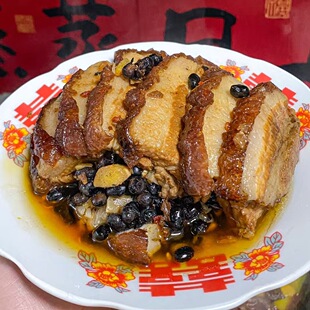 湖南常德澧县土特产 扣肉农家自制扣肉梅菜扣肉农家菜500克烧肉